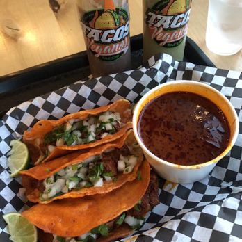 Tacos Veganos - Quesa Birria Taco with Consome - Tacos Near Me - Phoenix, Arizona Tacos Veganos - Quesa Birria Taco with Consome - Tacos Near Me - Phoenix, Arizona