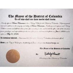 DC Notarial License