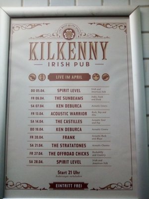Menu photo 1 Kilkenny Berlin, BE Menu photo 1 Kilkenny Berlin, BE