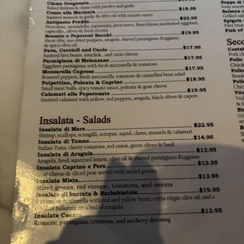 Trattoria Zero Otto Nove - Menu - Italian Near Me - Bronx, New York