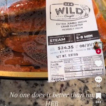 The Boiling Crab - This shows how much you should get for a lb or crab. This place says it is one claw and that's a lie! - Cajun/Creole Near Me - Austin, Texas The Boiling Crab - This shows how much you should get for a lb or crab. This place says it is one claw and that's a lie! - Cajun/Creole Near Me - Austin, Texas