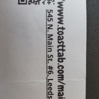 Mainly Pizza - QR Code for Mainly Pizza Menu - Pizza Near Me - Leeds, Utah