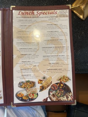 Menu photo 1 All India Cafe Arcadia, CA