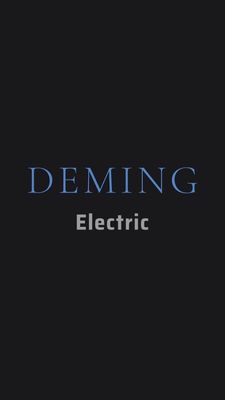 Deming Electric Logo