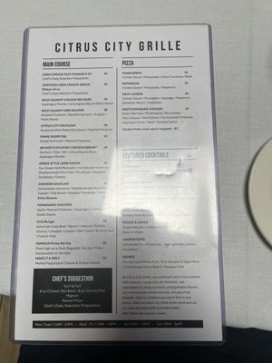 Menu photo 3 Citrus City Grille Orange, CA Menu photo 3 Citrus City Grille Orange, CA