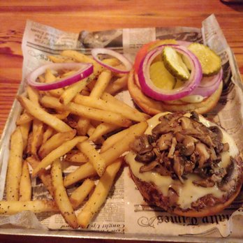 Prohibition Kitchen - Mushroom Swiss and wow - Bars Near Me - St. Augustine, Florida Prohibition Kitchen - Mushroom Swiss and wow - Bars Near Me - St. Augustine, Florida