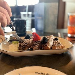 Petite Suzette - Brûlée fig French toast