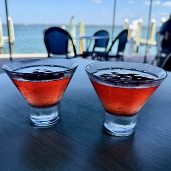 Dry Dock Waterfront Grill - Pomegranate martinis - Seafood Near Me - Longboat Key, Florida Dry Dock Waterfront Grill - Pomegranate martinis - Seafood Near Me - Longboat Key, Florida