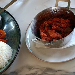 Café Berlín - Vegano Cuban Feast with side of beans