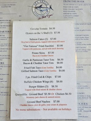 Menu photo 4 Sea Fresh Ojai, CA