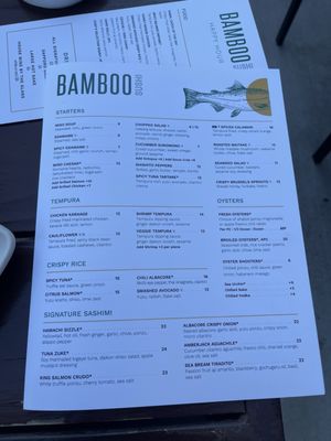 Menu photo 5 Bamboo Sushi Denver, CO