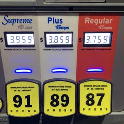 Chevron - Gas prices(cash) as of 11/25/19