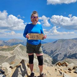 KristieLen Travel - Christy climbs Mt Huron in Elbert, Colorado 2024