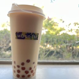 Milk tea with boba