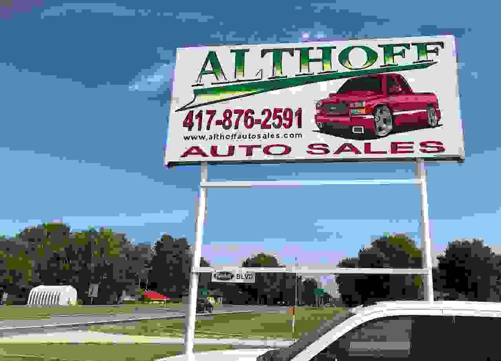 ALTHOFF AUTO SALES Updated September 2024 1703 MO32, El Dorado