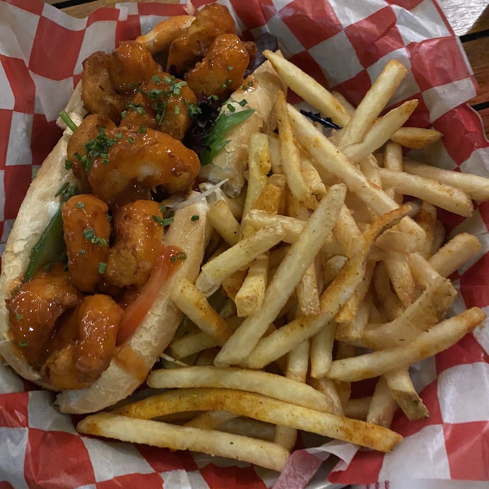Smack Shack - Fried shrimp po boy with Cajun Fries - Seafood Near Me - Minneapolis, Minnesota Smack Shack - Fried shrimp po boy with Cajun Fries - Seafood Near Me - Minneapolis, Minnesota