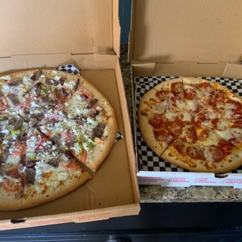 Paparazzi Pizza - Mediterreano and Pepperoni - Pizza Near Me - Carrollton, Texas