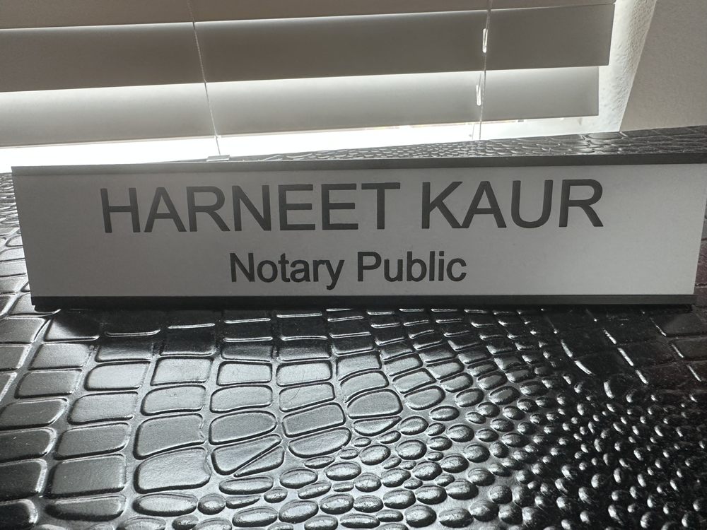 HARNEET NOTARY PUBLIC Request a Quote Manteca, California