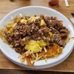 Waffle House - Bowl  with bacon  AND sausage
