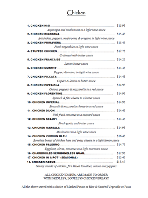 Menu photo 7 Nisi New York, NY Menu photo 7 Nisi New York, NY