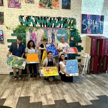 Splat Action Art Studio - Adult paint parties and team building - Art Classes Near Me - South Pasadena, California Splat Action Art Studio - Adult paint parties and team building - Art Classes Near Me - South Pasadena, California