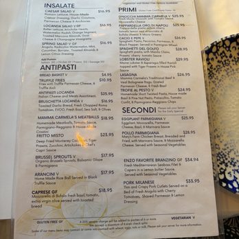 Locanda Sorrento - Menu - Italian Near Me - Campbell, California Locanda Sorrento - Menu - Italian Near Me - Campbell, California