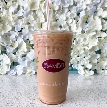 BAMBU - Black Milk Tea with Honey - Juice Bars & Smoothies Near Me - Lowell, Massachusetts