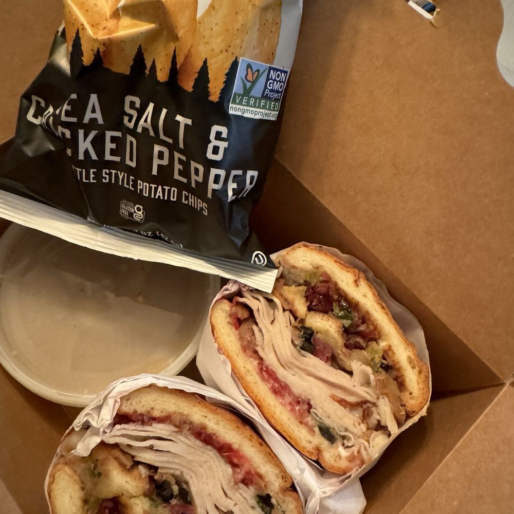 Big A’s Sandwiches - Thanksgiving special turkey sandwich with chips and some gravy to dip the sandwich in. PERFECTION! - Food Trucks Near Me - Napa, California Big A’s Sandwiches - Thanksgiving special turkey sandwich with chips and some gravy to dip the sandwich in. PERFECTION! - Food Trucks Near Me - Napa, California