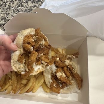 Vegelicious - V-Licious Fried Chicken Sandwich with fries. - Vegan Near Me - Antioch, Tennessee