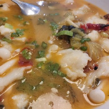 Chilispot - 酸菜鱼片 fish w/ pickle soup. - Chinese Near Me - Orlando, Florida Chilispot - 酸菜鱼片 fish w/ pickle soup. - Chinese Near Me - Orlando, Florida