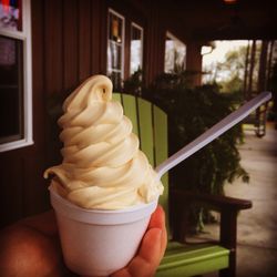 Peace Valley Market - Creamy peachy-ness homemade icecream!