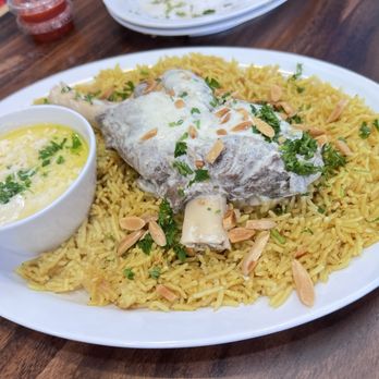 Iraklis - Mansaf Plate - Syrian Near Me - Santa Clara, California Iraklis - Mansaf Plate - Syrian Near Me - Santa Clara, California