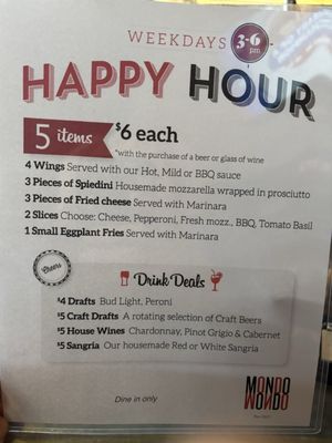 Menu photo 2 Mondo Middletown, CT