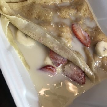 Crepissima - Flopi crepe... strawberries and bananas - Creperies Near Me - Valencia, California Crepissima - Flopi crepe... strawberries and bananas - Creperies Near Me - Valencia, California