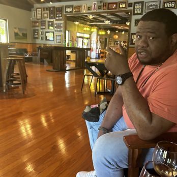 The Georgia Winery - Rocking chairs with a/c shot - Wineries Near Me - Ringgold, Georgia