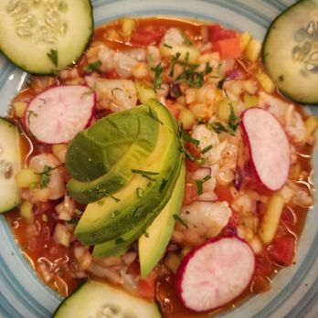 Blu Seafood - Shrimp ceviche - Seafood Near Me - Gilbert, Arizona