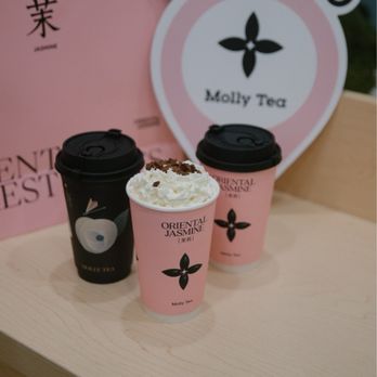 Molly Tea - our drinks: jasmine and white champaca tea - Bubble Tea Near Me - Toronto, Ontario