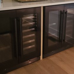 Wine fridges purchased from Shore Appliances, Salisbury MD