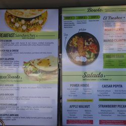 Freshco Mexican Grill - Menu