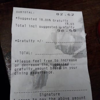 Dave & Buster's - Suggested tip means ...suggested...don't be fooled - American Near Me - Hanover, Maryland Dave & Buster's - Suggested tip means ...suggested...don't be fooled - American Near Me - Hanover, Maryland