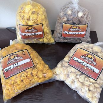 Chicagoland Popcorn - $4.95 for a mini bag (prices vary a little based on flavor) - Popcorn Shops Near Me - Merrillville, Indiana