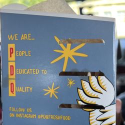 PDQ - Side of tenders box