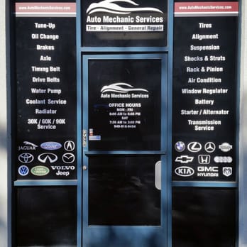 Auto Mechanic Services - Lake Forest Alignment - Auto Repair Near Me - Lake Forest, California