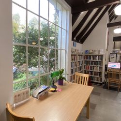 Montclair Branch Library - Window at front area of Montclair Library