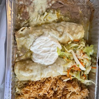 Garibaldis - Chicken enchilada suiza - Mexican Near Me - Elko, Nevada