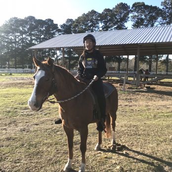 Red Gate Farms - Equestrian Center - Birthday girl with Dipper - Horseback Riding Near Me - Savannah, Georgia Red Gate Farms - Equestrian Center - Birthday girl with Dipper - Horseback Riding Near Me - Savannah, Georgia