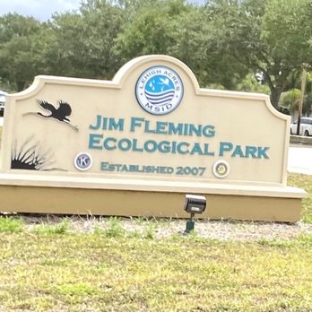 Jim Fleming Ecological Park - Sign to the entrance - Parks Near Me - Lehigh Acres, Florida Jim Fleming Ecological Park - Sign to the entrance - Parks Near Me - Lehigh Acres, Florida