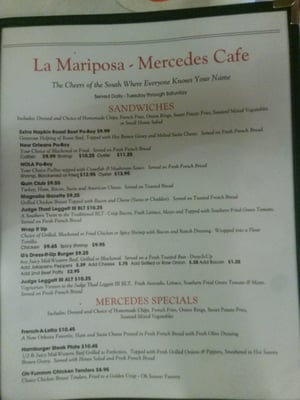 Menu photo 2 La Mariposa Summit, MS