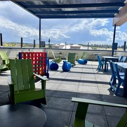 Douglas County Libraries - Castle Pines - Outdoor seating