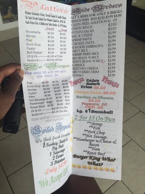 Menu photo 4 Citi Seafood Harvey, LA
